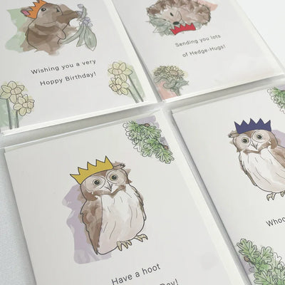 Introducing Woodland Animal Greeting Cards: Celebrate with a Touch of Nature